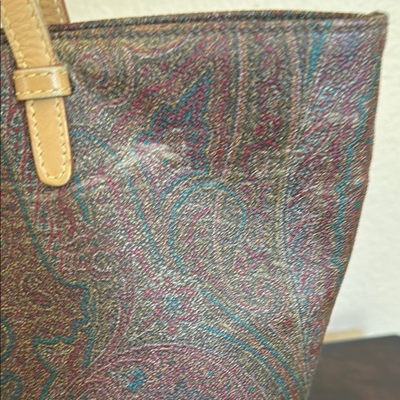 Etro Milano Paisley Tote Bag and Wristlet Wallet Set - Picture 12 of 14